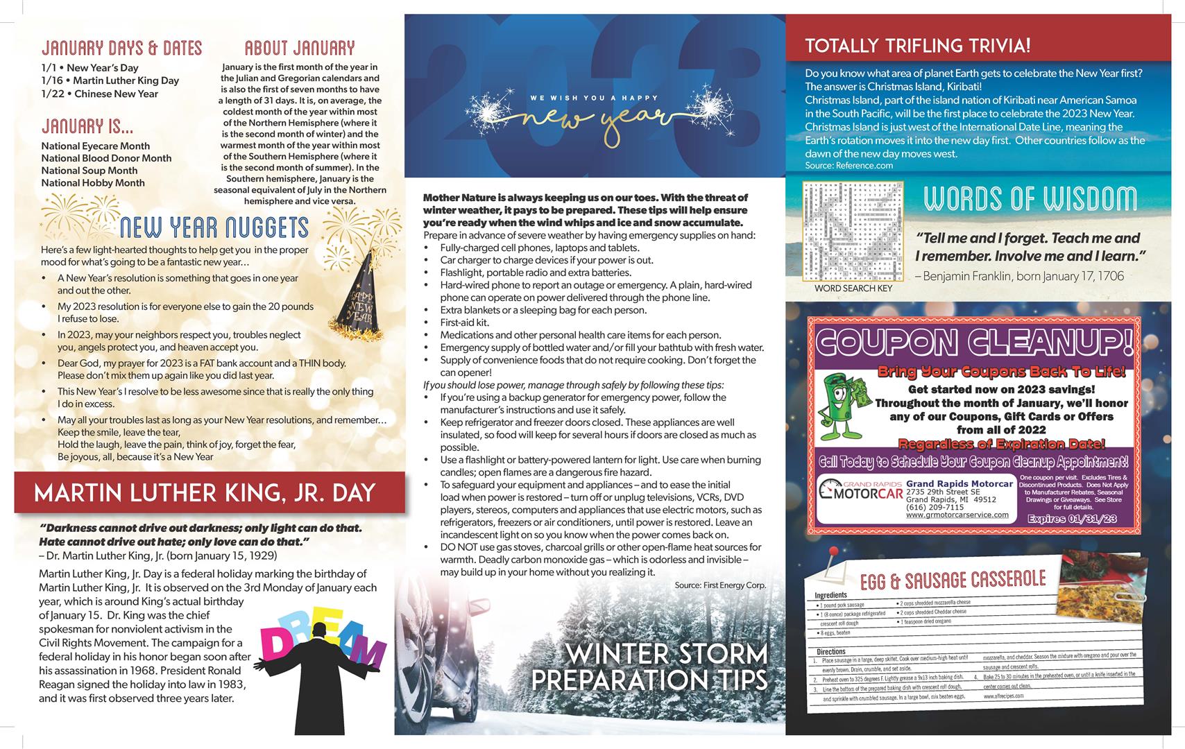 Newsletter 2 | Grand Rapids Motorcar